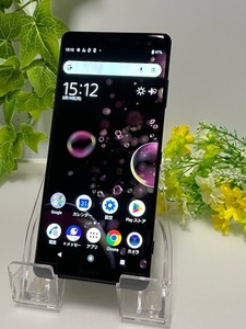 訳あり SONY Xperia XZ3 801SO ボルドーレッド SoftBank版 バッテリー良好表示☆ スマホ本体 A5459