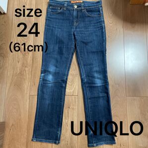 UNIQLO スキニーフィットジーンズ 24
