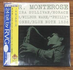BNJ-153 紙ジャケ CD J．R．モンテローズ TOCJ-9044 帯付 J.R.MONTEROSE BLUE NOTE RVG MONO