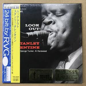 BNJ-140 紙ジャケ CD スタンリー・タレンタイン - ルック・アウト TOCJ-9076 シュリンク付 STANLEY TURRENTINE Look Out BLUE NOTE RVG