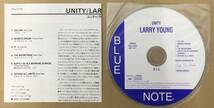 BNJ-137 紙ジャケ CD ラリー・ヤング - ユニティ TOCJ-9182 LARRY YOUNG Unity BLUE NOTE RVG_画像3