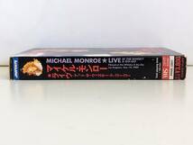 m879 VHS/Michael Monroe/マイケル・モンロー/ライヴ・アット・ザ・ウィスキー・ア・ゴー・ゴー/PHVR-3801/1990年/59min/ハノイ・ロックス_画像3