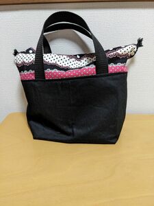 接着芯入りお弁当バック手作り