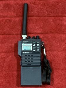 2-138-60 YAESU ヤエス 無線機 2ｍ ハンディトランシーバー Palmate FT-23 バッテリーケースFBA-9(通電OK)