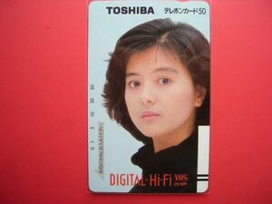  Yakushimaru Hiroko Toshiba 110-9656 unused telephone card 