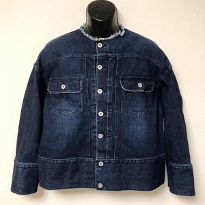 Johnbull / Johnbull / men's M made in Japan Denim jacket no color jacket denim jacket indigo cotton 100% casual old clothes 