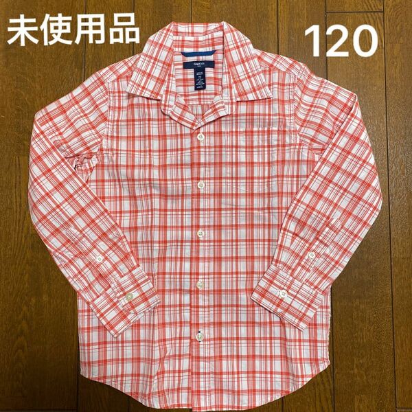 値下げ！GAP チェックシャツ　120 美品