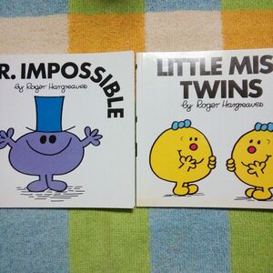 LITTLE MISS　英語絵本　リトルミス　２冊