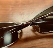 R7691A-YP+【USED】 レイバン Ray Ban RB3210 度無し　サングラス　グリーン×ガンメタ_画像6