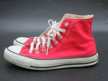 CONVERSE　コンバース　ALL STAR　オールスター ハイカットスニーカー　赤　レッド　26ｃｍ_画像4