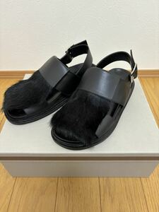 MARNI マルニ サンダル 39 ファー