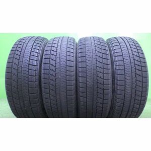 ブリヂストン BLIZZAK VRX 185/60R15 4本SET■2020年製8分山スタッドレス■中古 特筆すべき損傷なし■帯広市手渡し可■ヴィッツ,アクア等