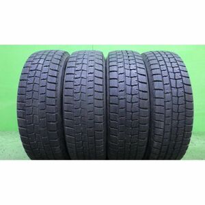 ダンロップ WINTER MAXX WM01 175/65R15 4本SET■2019年製9分山スタッドレス■中古 特筆すべき損傷はなし■帯広市手渡し可■フィット等に