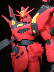 RE100ビギナ・ギナⅡ　色塗りなし素組み　ツヤ消しトップコート　ガンプラ完成品　現状渡し バンダイ 