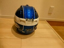 arai rx7x タイラレプリカ青　57〜58 中古_画像5