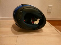 arai rx7x タイラレプリカ青　57〜58 中古_画像7