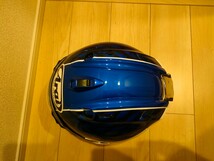 arai rx7x タイラレプリカ青　57〜58 中古_画像6