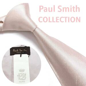 Paul Smith COLLECTION 美品 ネクタイ 高級シルク 薄桃