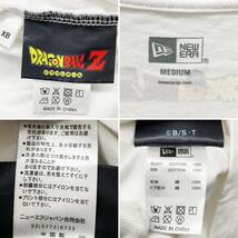 NEWERA (ニューエラ) 半袖 Tシャツ ドラゴンボールZ 魔人ブウ M ホワイト メンズ/028_画像3