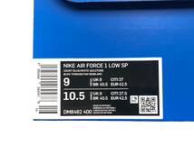 NIKE (ナイキ) AIR FORCE 1 UNDEFEATED LOW SP エアフォース1 アンディフィーテッド スニーカー DM8462 400 27cm US9 青 黄 白メンズ/091_画像8