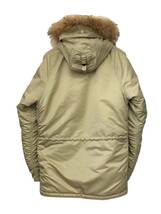 ALPHA INDUSTRIES (アルファインダストリーズ) モッズコート 中綿 ナイロン 20094-0816 L ベージュ メンズ/078_画像2