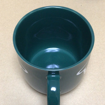 東急ハンズ【BIGサイズ】マグカップ,2個【TOKYU HANDS】ペア,カップ,陶器製,グリーン_画像3
