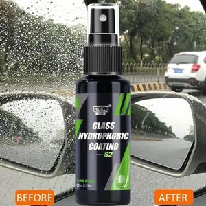 ドアミラーサイドガラスハイドロガラスコーティング水滴付かない雨天走行親水50ml