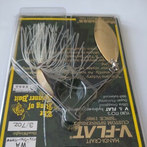 [ new goods unused ] Megabass |V- Flat 3/7oz{i dragon John * pond smelt }V-FLAT blade part discoloration equipped 