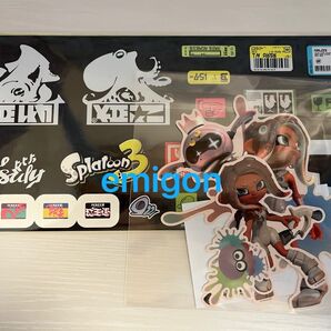 スプラトゥーン3 ダイカットステッカー ニンテンドーストア