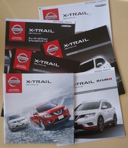 X-TRAIL エクストレイル/NISMO/オプション他 全6部 カタログ _画像1