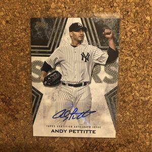 Andy Pettitte BLACK AUTO /199 - 2023 Topps Update - New York Yankees