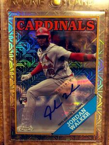 2023 Topps Update Jordan Walker Auto /99 #T88CU-59 Mojo TOPPS Chrome Silver Pack