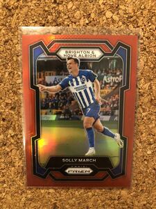 2023-24 PanininPrizm EPL SOLLY MARCH Red Prizm /199枚限定　Brighton 