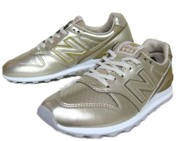 送料無料☆新品☆ゴールド☆new balance WL996-24.5cm ニューバランス