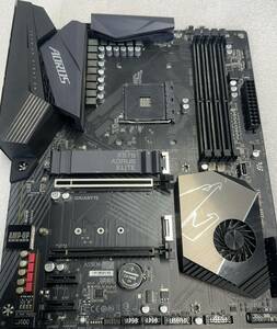 M2131　中古ジャンク品　 マザーボードGIGABYT-X570-AORUS-ELITE　通電のみ