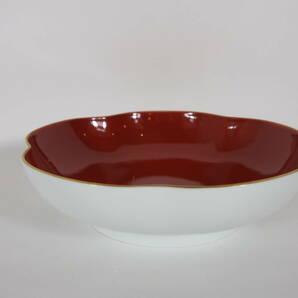 深川製陶  梅花形    鉢   （菓子器） 共箱    茶道具  24  219－16－3の画像2
