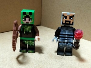 送料無料即決希望　レゴ　LEGO　マインクラフト　ミニフィグ　セット　マイクラ　小物　正規品　中古　絶版　レア