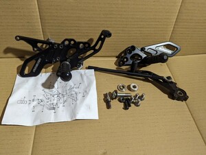 GSX-R1000 600 750 09-16 K9以降 STRIKER ストライカー バックステップ K9 L0 L1 使用感少なく綺麗