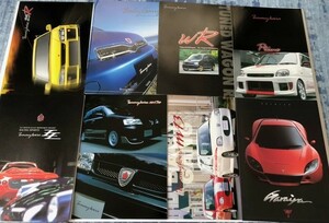 ●トミーカイラ　ステッカー　カタログ　TommyKaira　ZZ　２５R　ｍ１３　ｗＲ　ガライヤ　日産　スバル　ニスモ