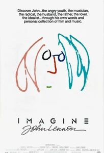 小型ポスター写真　米国版 イマジン ジョンレノン IMAGINE　tempo-j0063.