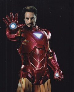 アイアンマン　ロバートダウニーJr　Iron Man　Robert Downey Jr　輸入　写真.