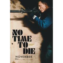 小型ポスター写真　007　ノータイムトゥダイ　No Time to Die　ダニエルクレイグ　tempo-j0061._画像1