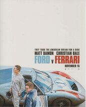 フォードvsフェラーリ　マットデイモン　クリスチャンベール　Ford v Ferrari　輸入　写真　10596r、洋画._画像1