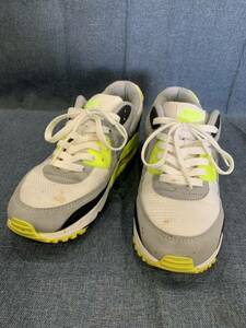 NIKE AIR MAX 90 VOLT/PARTICLE GREY ナイキ エアマックス90 ボルト/パーティクルグレー 27cm ご