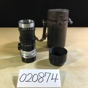 (020874D) Nippon Kogaku Japan No.273485 NIKKOR-Q 1:3.5 f＝13.5cm ケース付 ジャンク品