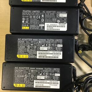 【送料無料】(021482E) 12個セット FUJITSU FMV-AC325A / FMV-AC325 19V4.22A 純正品 ACアダプタ メガネケーブル付 中古品の画像3