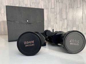 SPACE LAND NIGHT ZOOM BINOCULARS 昼夜兼用ズーム 双眼鏡 7〜21×50　ZCF ビンテージ　希少　お買い得 M12271