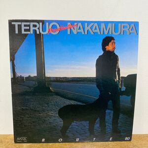 【国内盤・インサート】TERUO NAKAMURA/ROUTE 80/中村照夫/JAZZ/FUSION/FUNK/和モノ/レコードLP