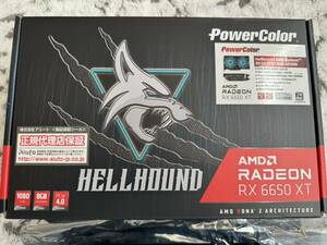 PowerColor Radeon RX 6650 XT 8GBD6-3DHL/OC Hellhound 極美品