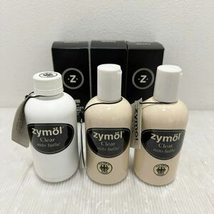 D(0208g2) ☆未使用 長期保管品 Zymol ザイモール クリア シャンプー 3個セット Clear Auto Bathe 250ml 洗車 メンテナンス カー用品